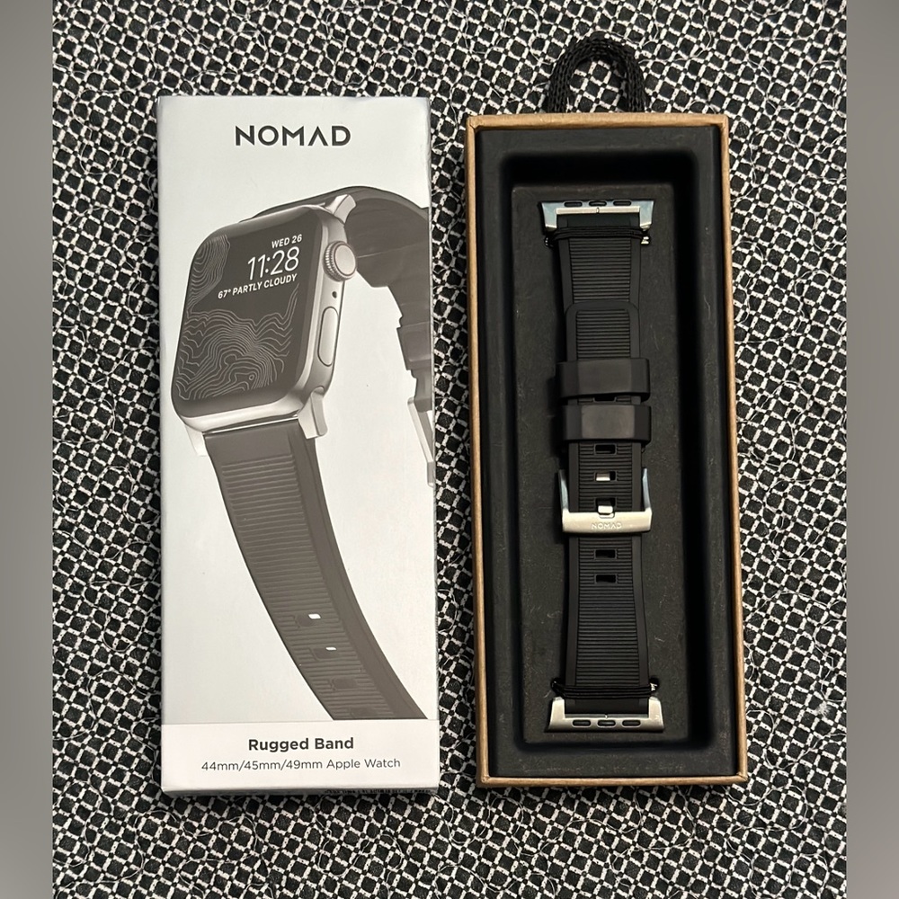 Nomad | Rugged Band - Silver Hardware